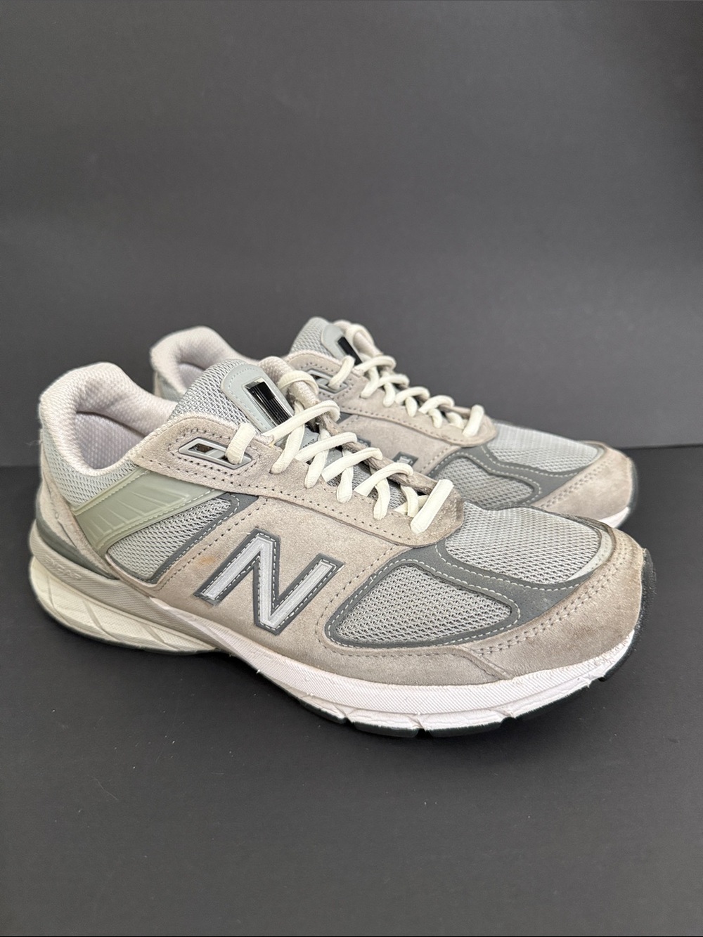 New Balance 990v5 Running Shoes Womens Size 10 Gray Made In USA